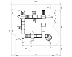 Детская игровая площадка Остров детства (Эко) H=1200 H=2000 ДИК 2.01.8.02-22, фото 4