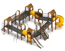 Детская игровая площадка Остров детства (Эко) H=1200 H=2000 ДИК 2.01.8.02-22, фото 2