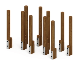 Бум-лабиринт (Лиственница темный) СО 2.55.04-Л.И1.01, фото 1