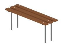 Скамья - МФ 42.01.03-И1