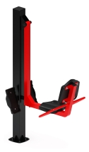 Жим ногами (красный) - Уличный тренажер - СТ 011-11 Жим ногами (красный) - Уличный тренажер - СТ 011-11
