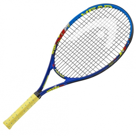 Ракетка б/т HEAD Novak 23 Gr06, детская, 6-8 лет, сине-красно-желтый, фото 1