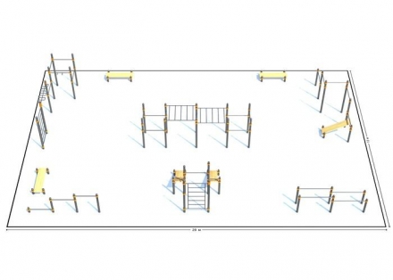 Спортивная площадка K-6, фото 2