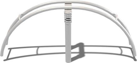 Качели дуговые на пружинах Радуга КЧ012.00 для детской площадки, фото 2