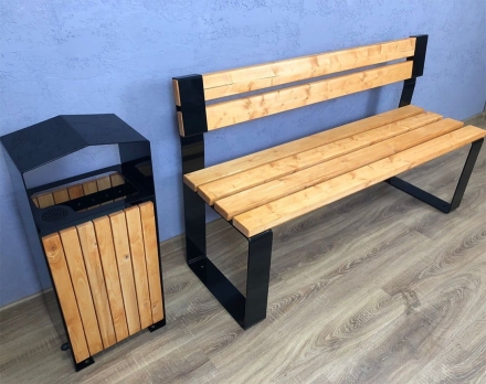 Скамейка парковая SF-S5, фото 7