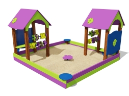 Песочный дворик 05013.21 для детской площадки, фото 1