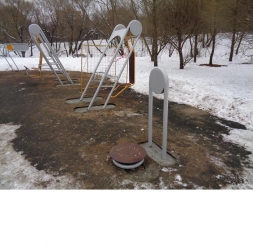 А-0110 Твистер уличный тренажер, фото 5 А-0110 Твистер уличный тренажер, фото 5