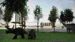 Веревочный парк на деревьях Мезозойская эра, фото 2