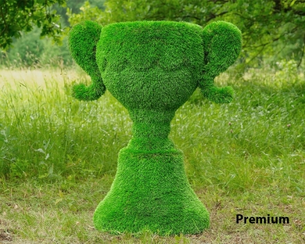 Топиари вазон Клео - газон Premium, фото 1