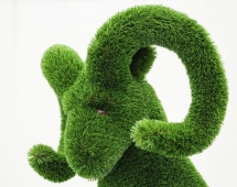 Топиари Козел на камне - газон Deluxe Топиари Козел на камне - газон Deluxe