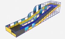 Тюбинговая горка "Подводный мир"
