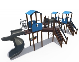 Детский игровой комплекс Переходы 2 ДИО 13091, фото 6