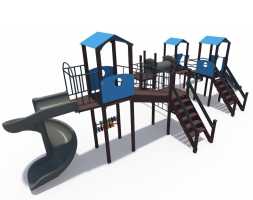 Детский игровой комплекс Переходы 2 ДИО 13091, фото 5