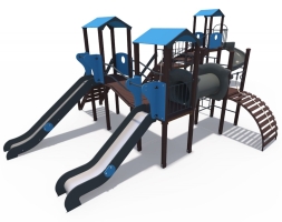 Детский игровой комплекс Переходы 2 ДИО 13091, фото 4