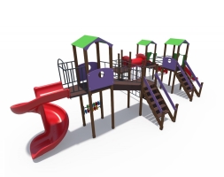 Детский игровой комплекс Переходы 2 ДИО 13091, фото 1